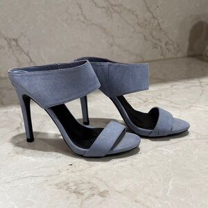 Forever 21 Light Blue Heeled Sandals